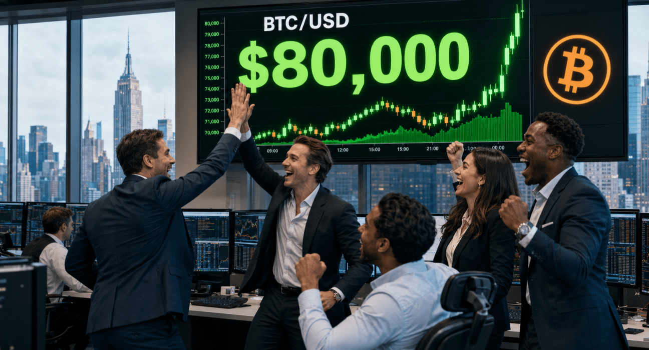 Bitcoin hits $80k for the first time since May as rally continues